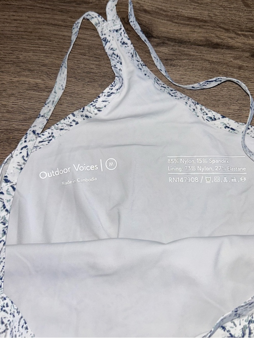 Outdoor Voices Excercise dress- Dove frost - Picture 9 of 9
